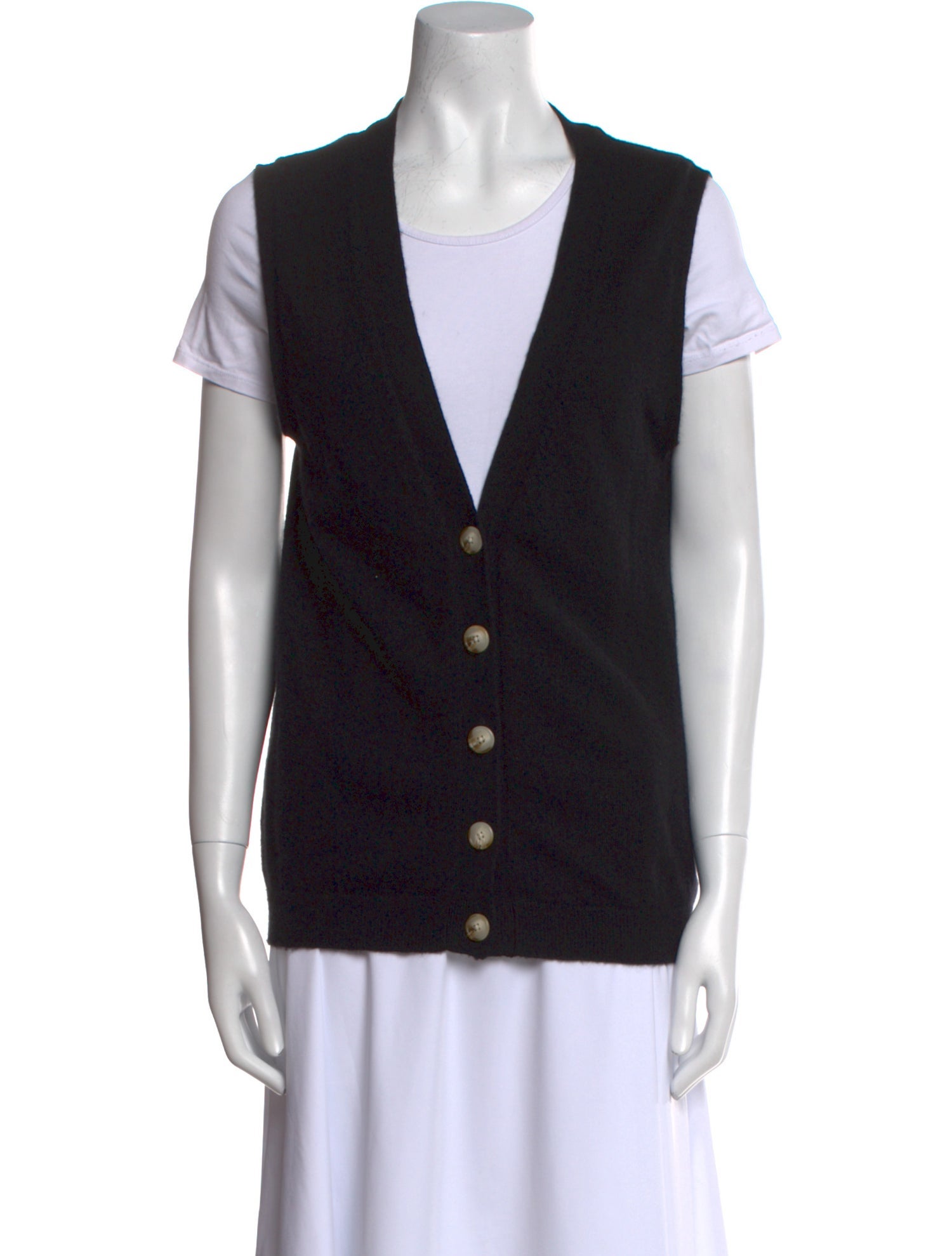 Loulou Studio Cashmere V-Neck Sweater