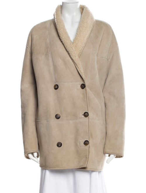 Loulou Studio Shearling Fur Coat