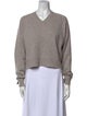 Loulou Studio Cashmere V-Neck Sweater
