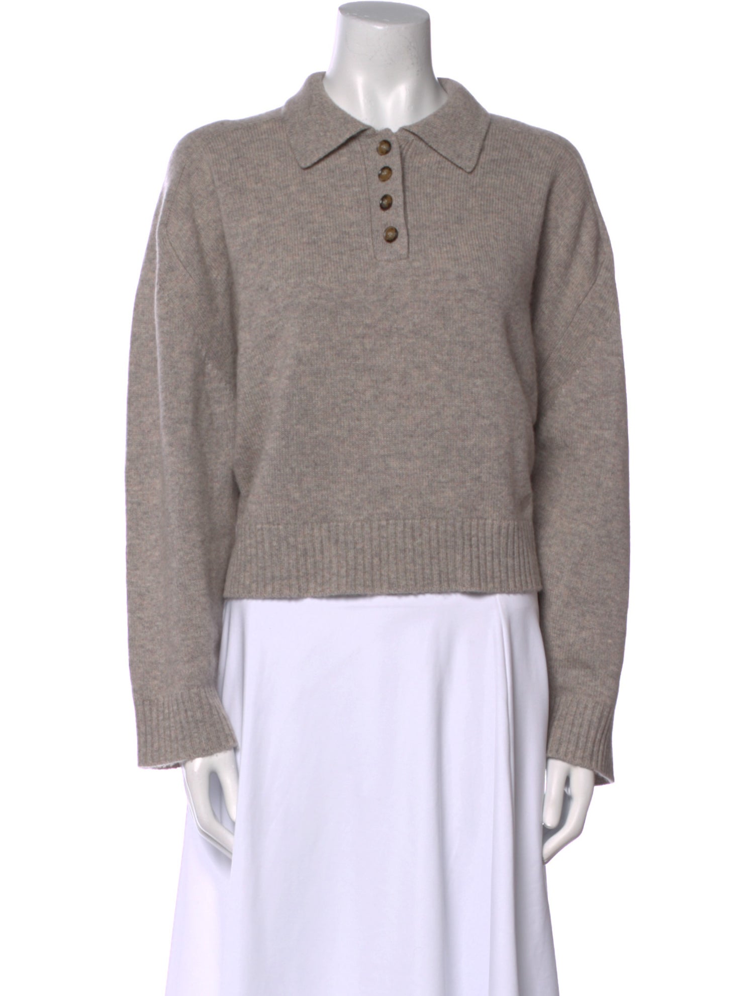 Loulou Studio Cashmere Crew Neck Sweater