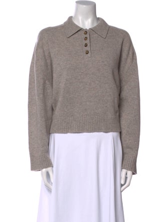 Loulou Studio Cashmere Crew Neck Sweater