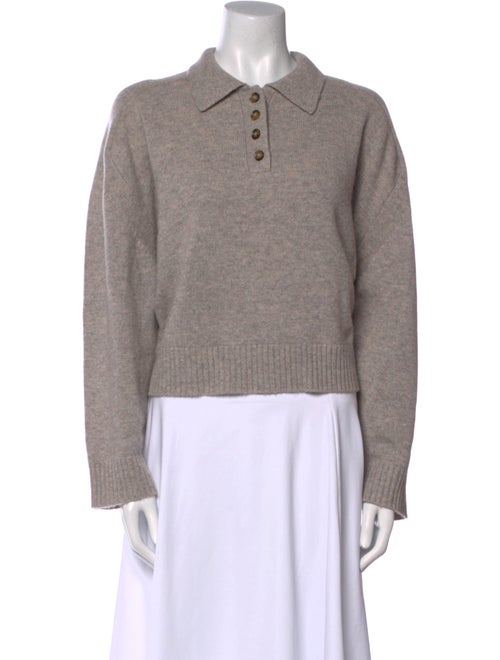 Loulou Studio Cashmere Crew Neck Sweater