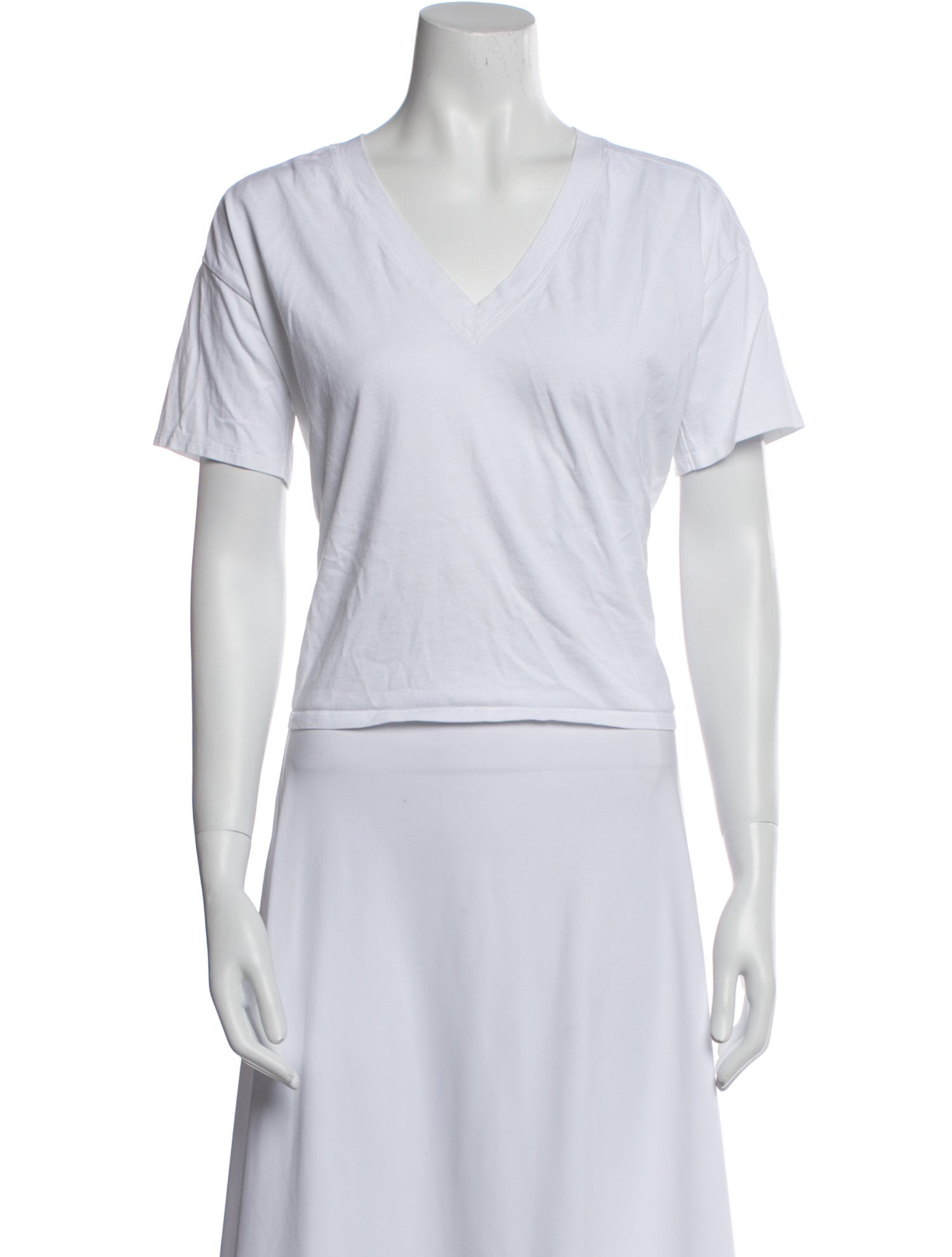 Loulou Studio V-Neck Short Sleeve T-Shirt