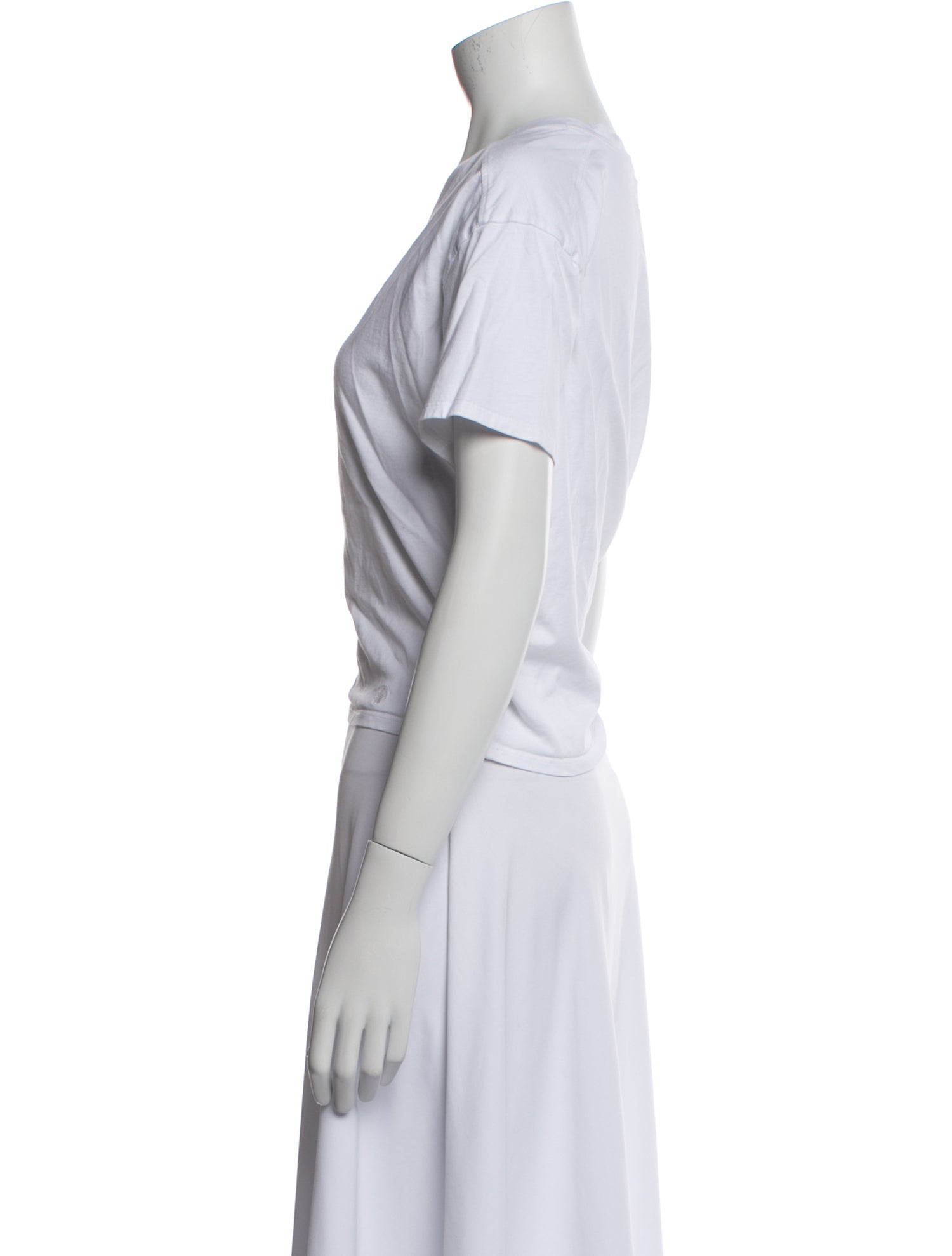 Loulou Studio V-Neck Short Sleeve T-Shirt