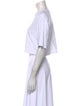 Loulou Studio Crew Neck Short Sleeve Crop Top
