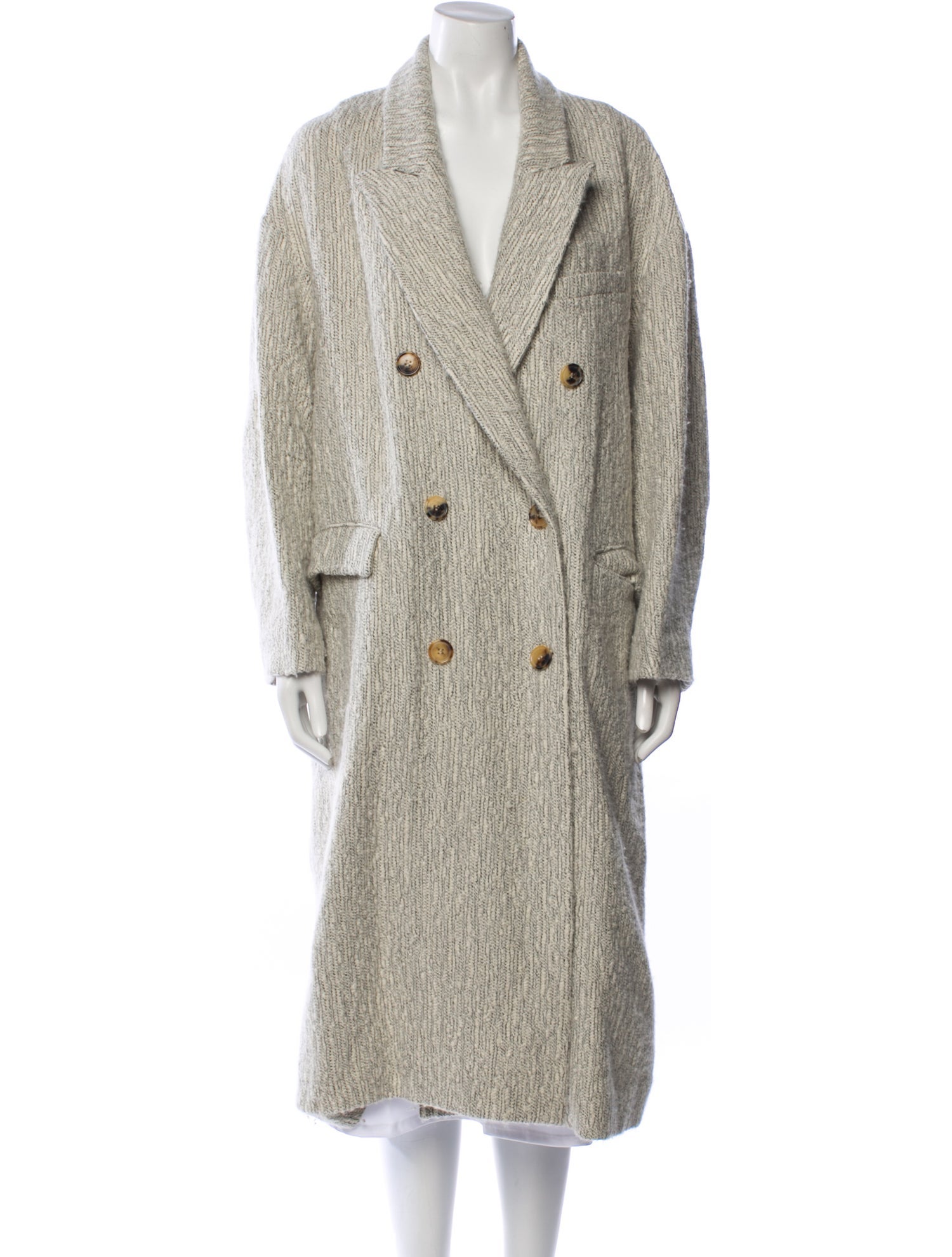 Loulou Studio Wool Printed Coat
