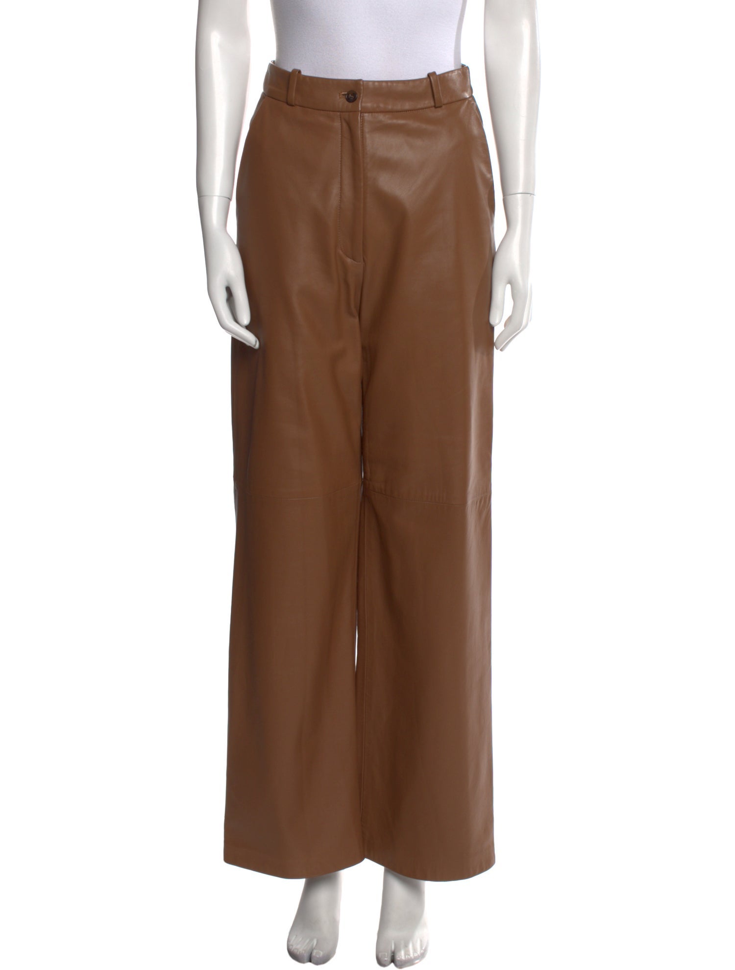Loulou Studio Lambskin Wide Leg Pants