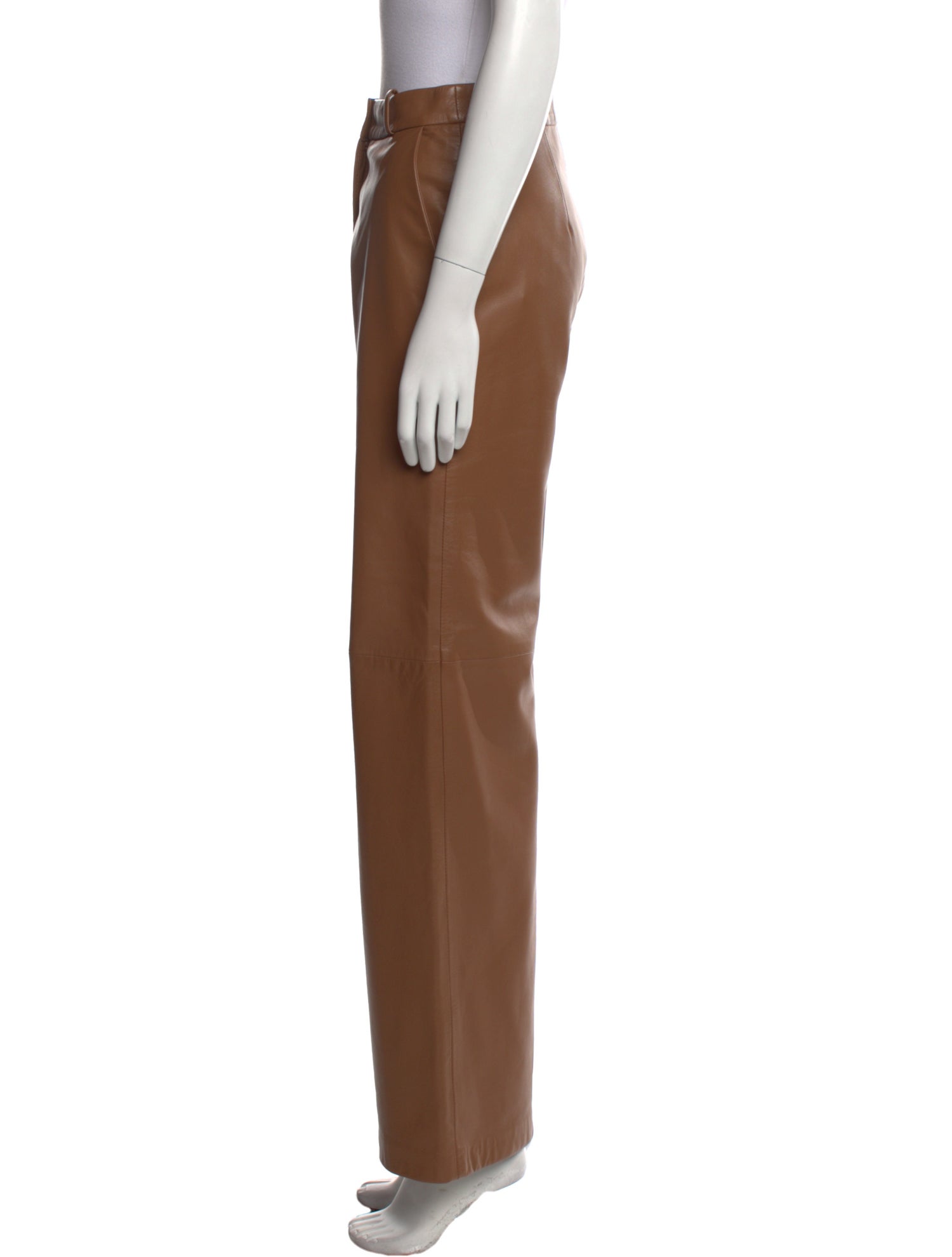 Loulou Studio Lambskin Wide Leg Pants