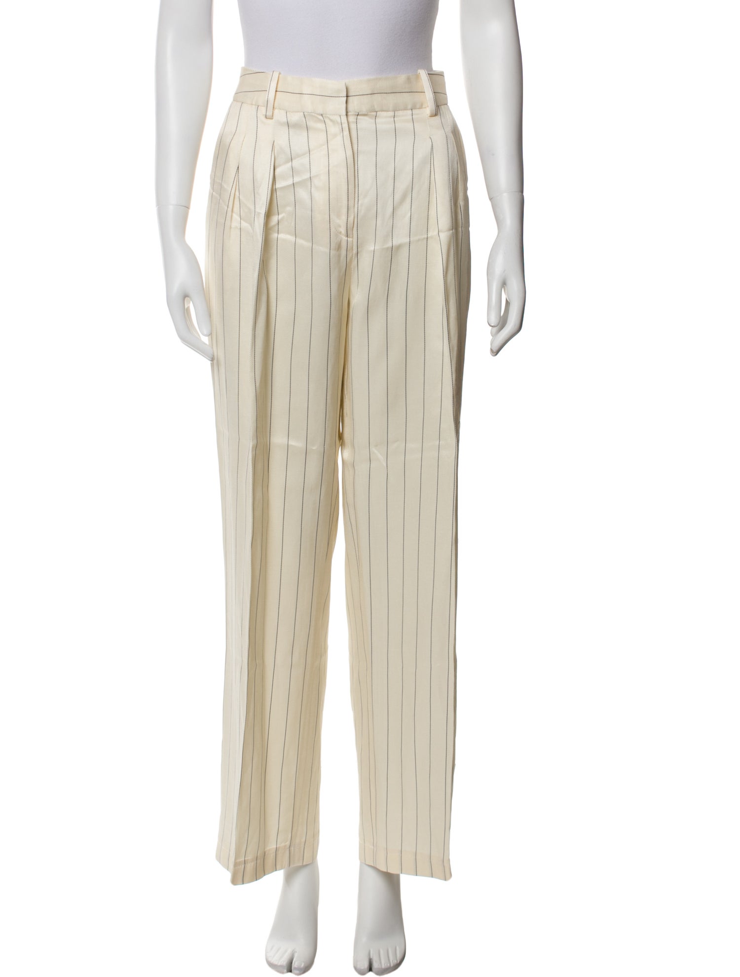 Loulou Studio Striped Wide Leg Pants