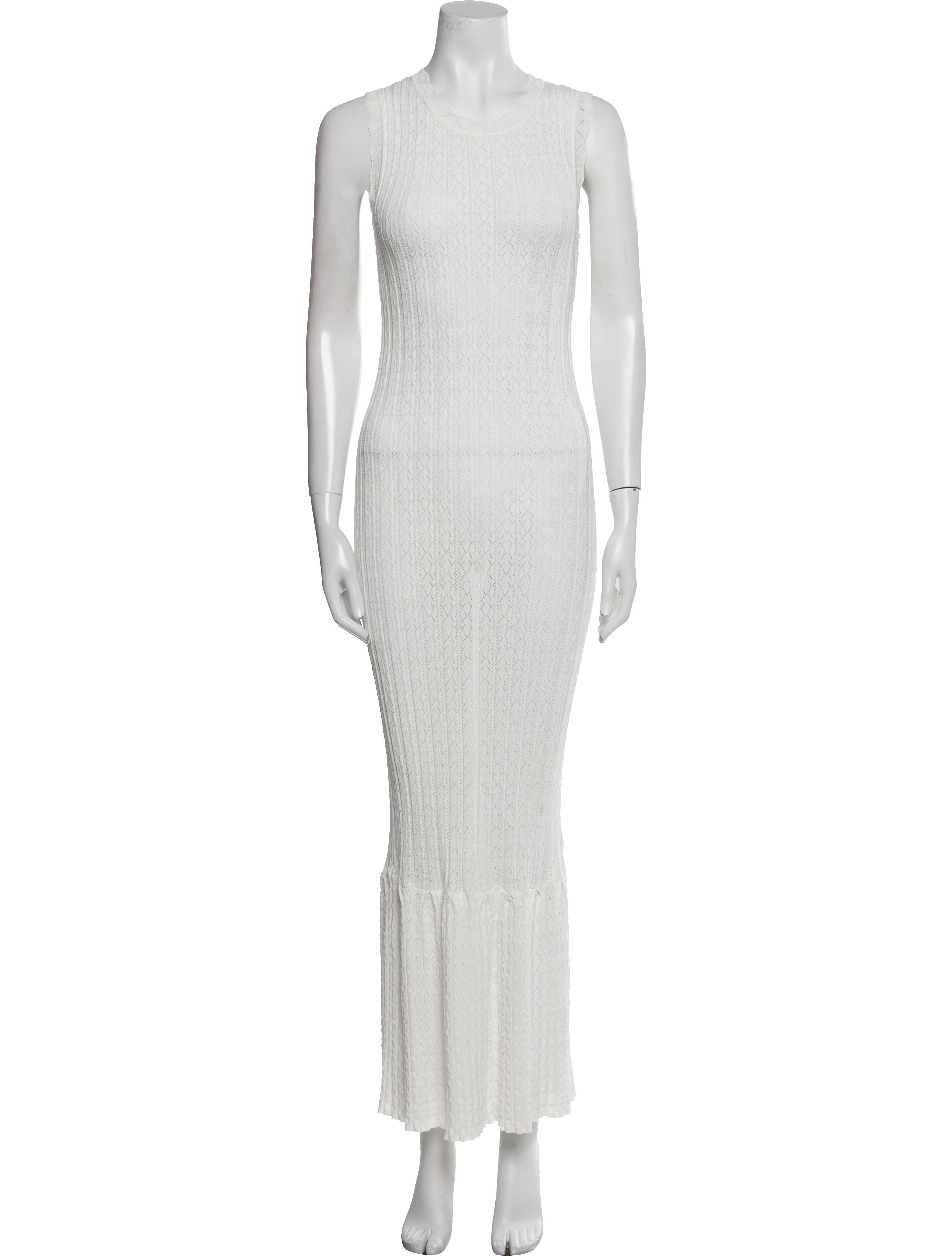 Loulou Studio Crew Neck Long Dress