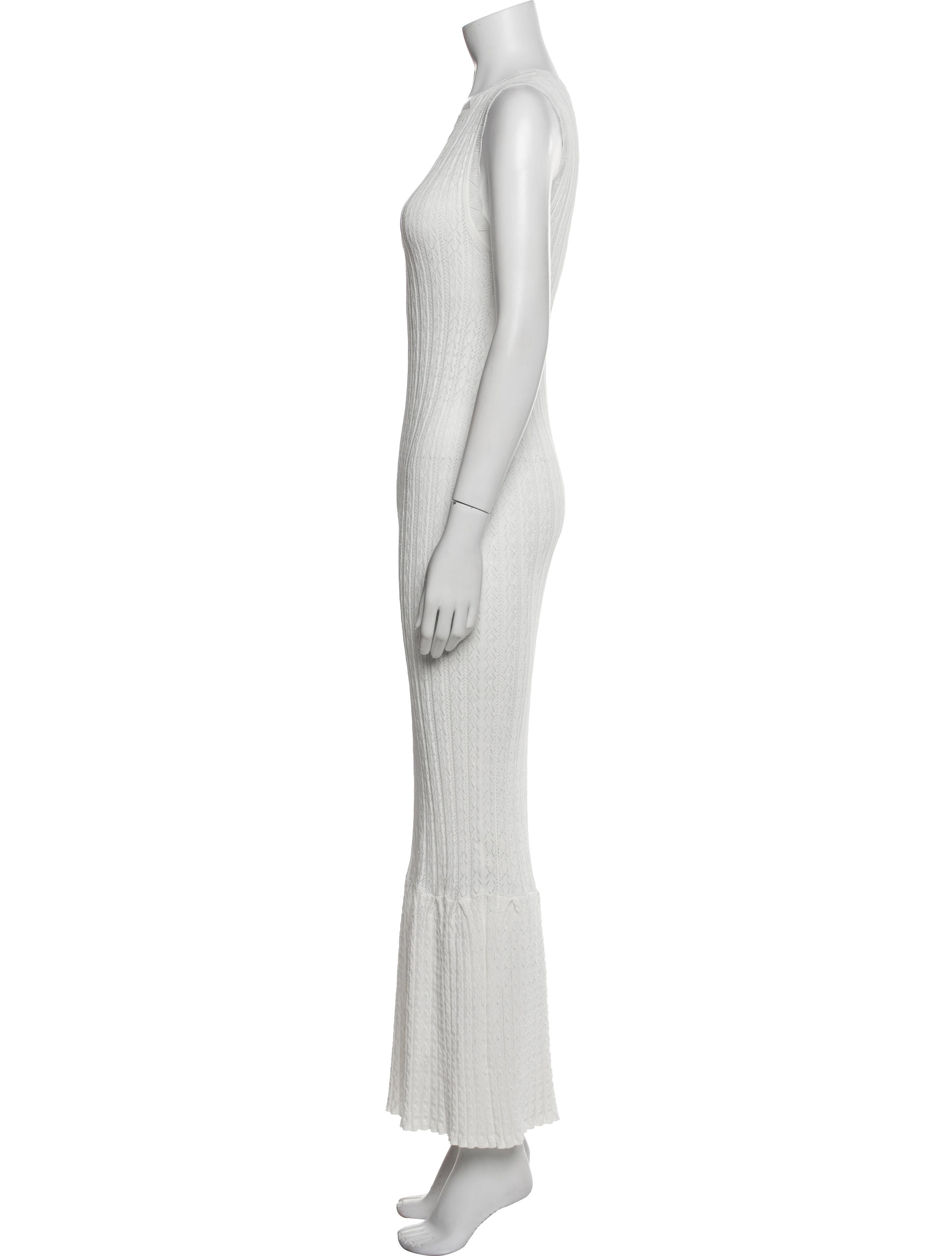 Loulou Studio Crew Neck Long Dress