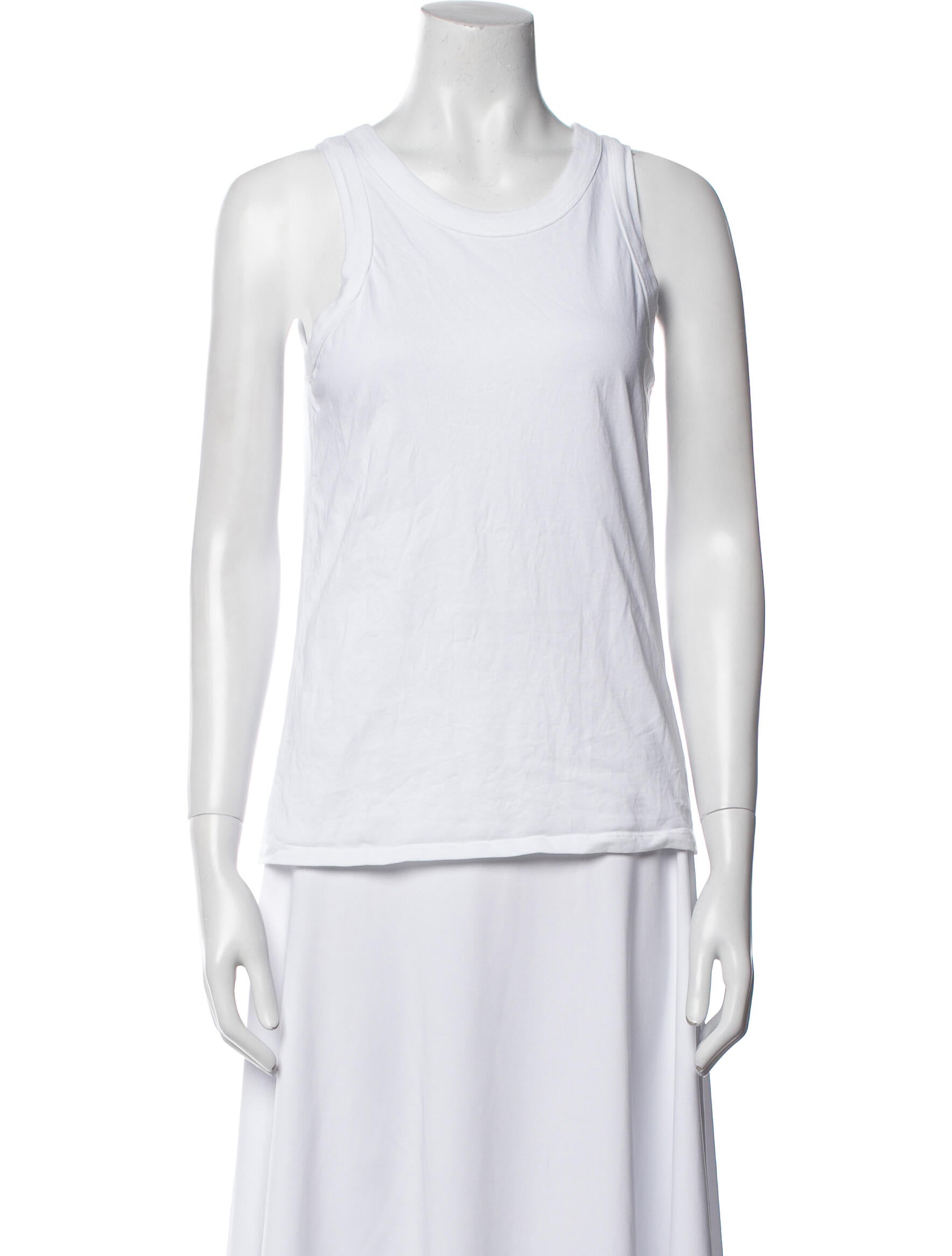 Loulou Studio Scoop Neck Sleeveless Top