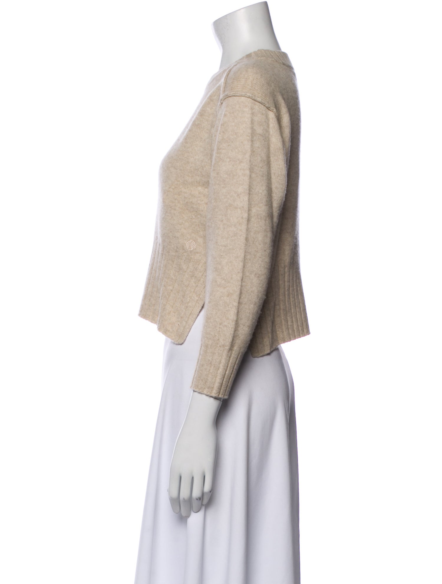 Loulou Studio Cashmere Crew Neck Sweater