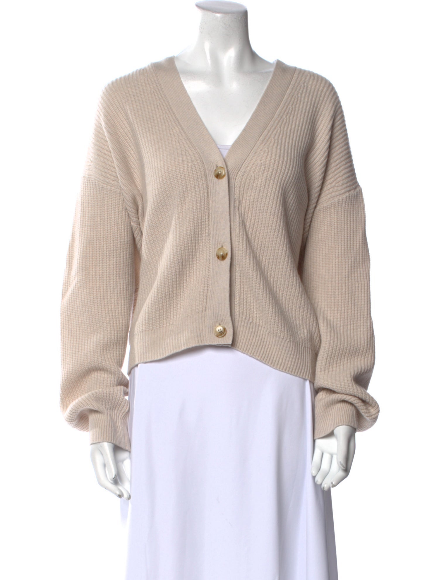 Loulou Studio Cashmere V-Neck Sweater