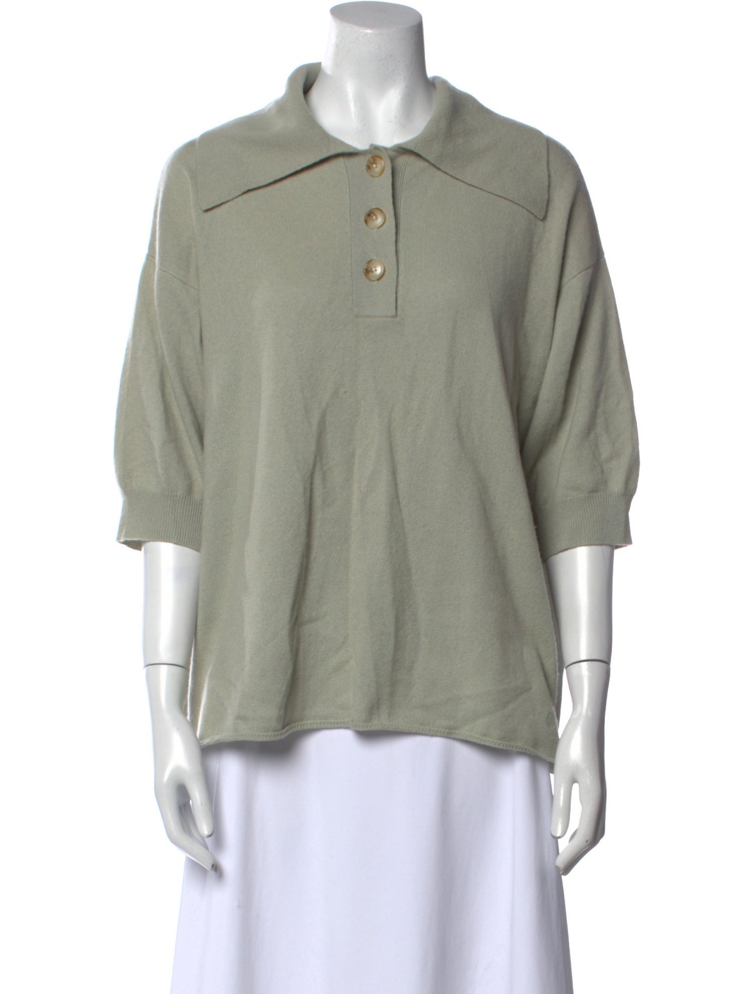 Loulou Studio Cashmere Crew Neck Sweater