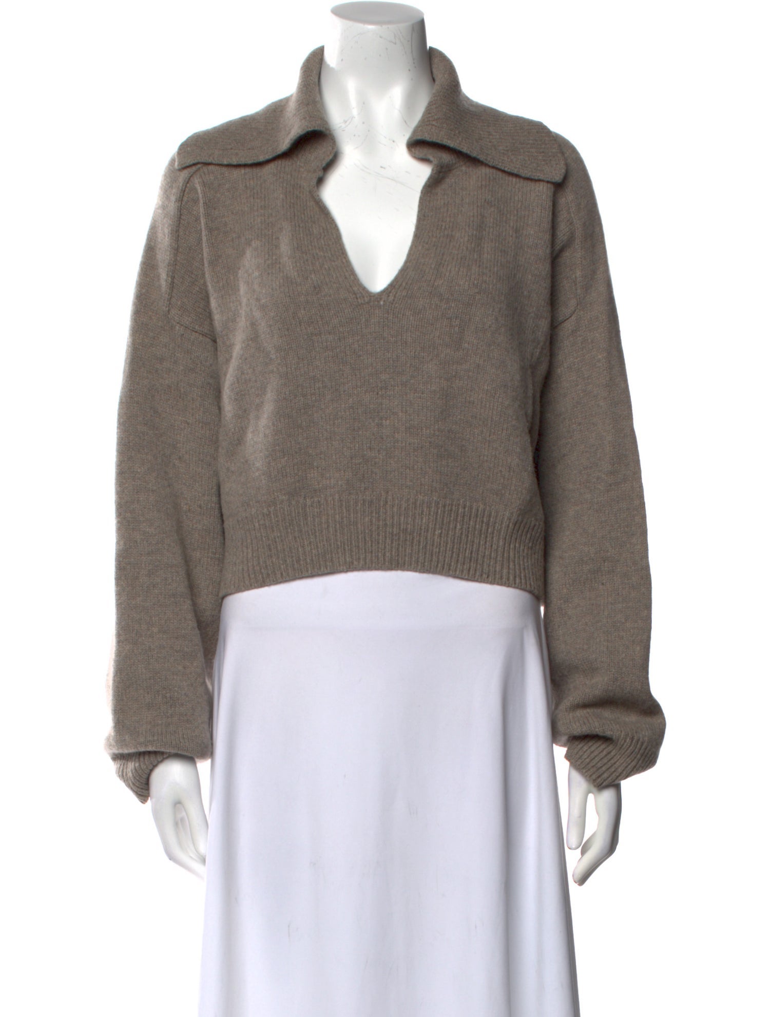 Loulou Studio Wool V-Neck Sweater