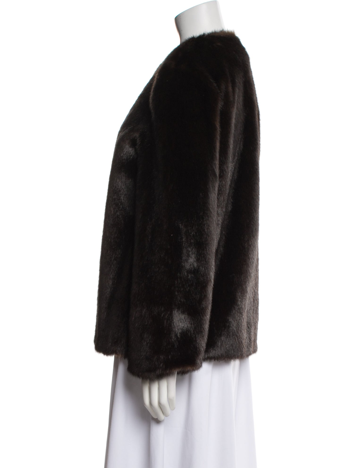 Loulou Studio Faux Fur Faux Fur Jacket w/ Tags