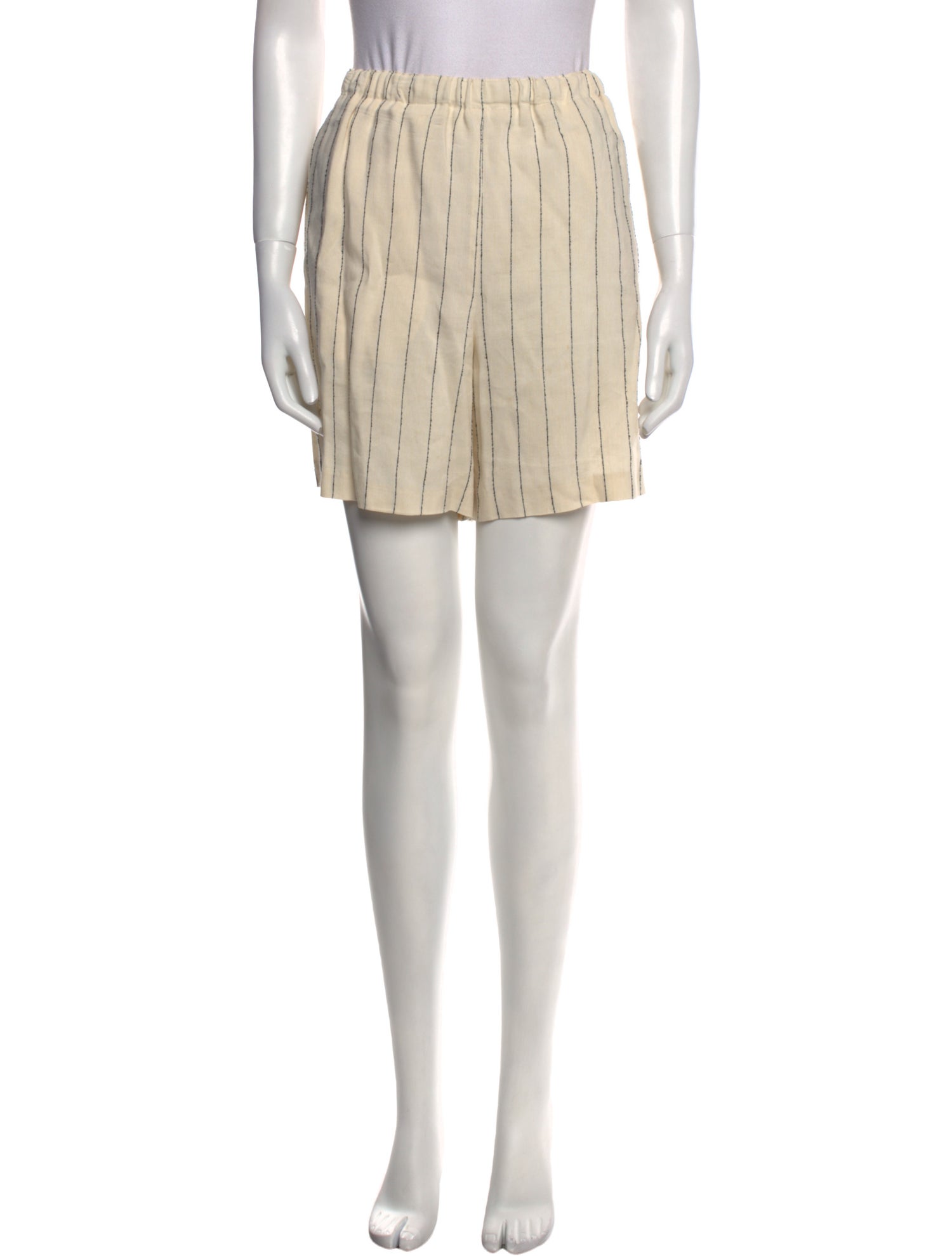 Loulou Studio Striped Mini Shorts