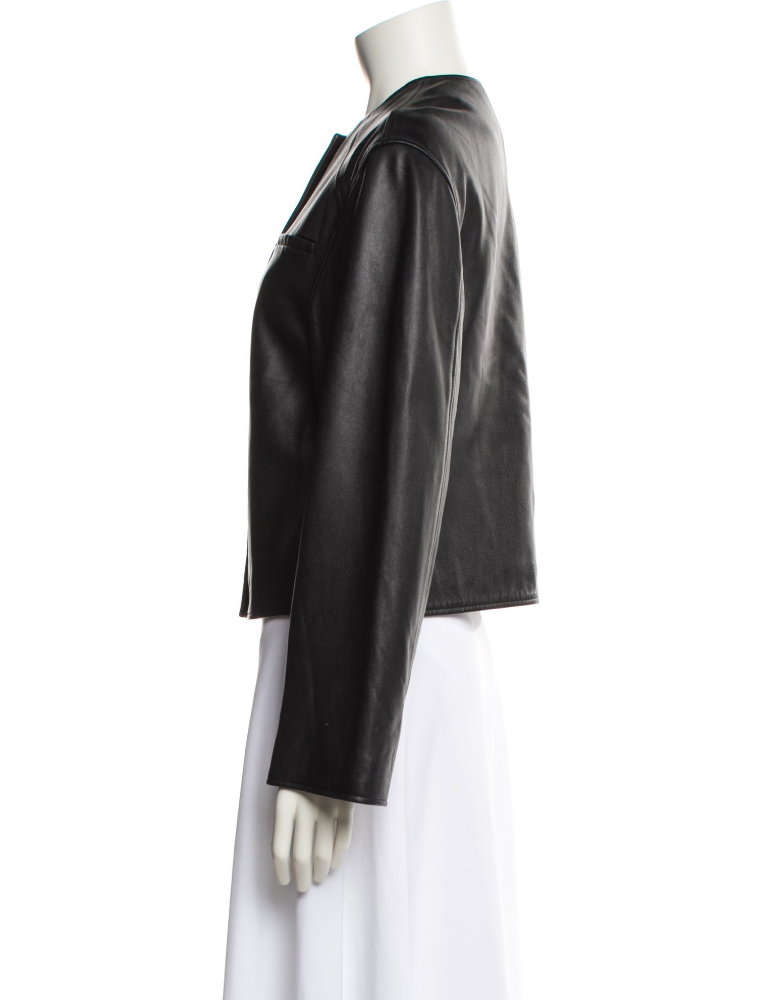 Loulou Studio Leather Biker Jacket