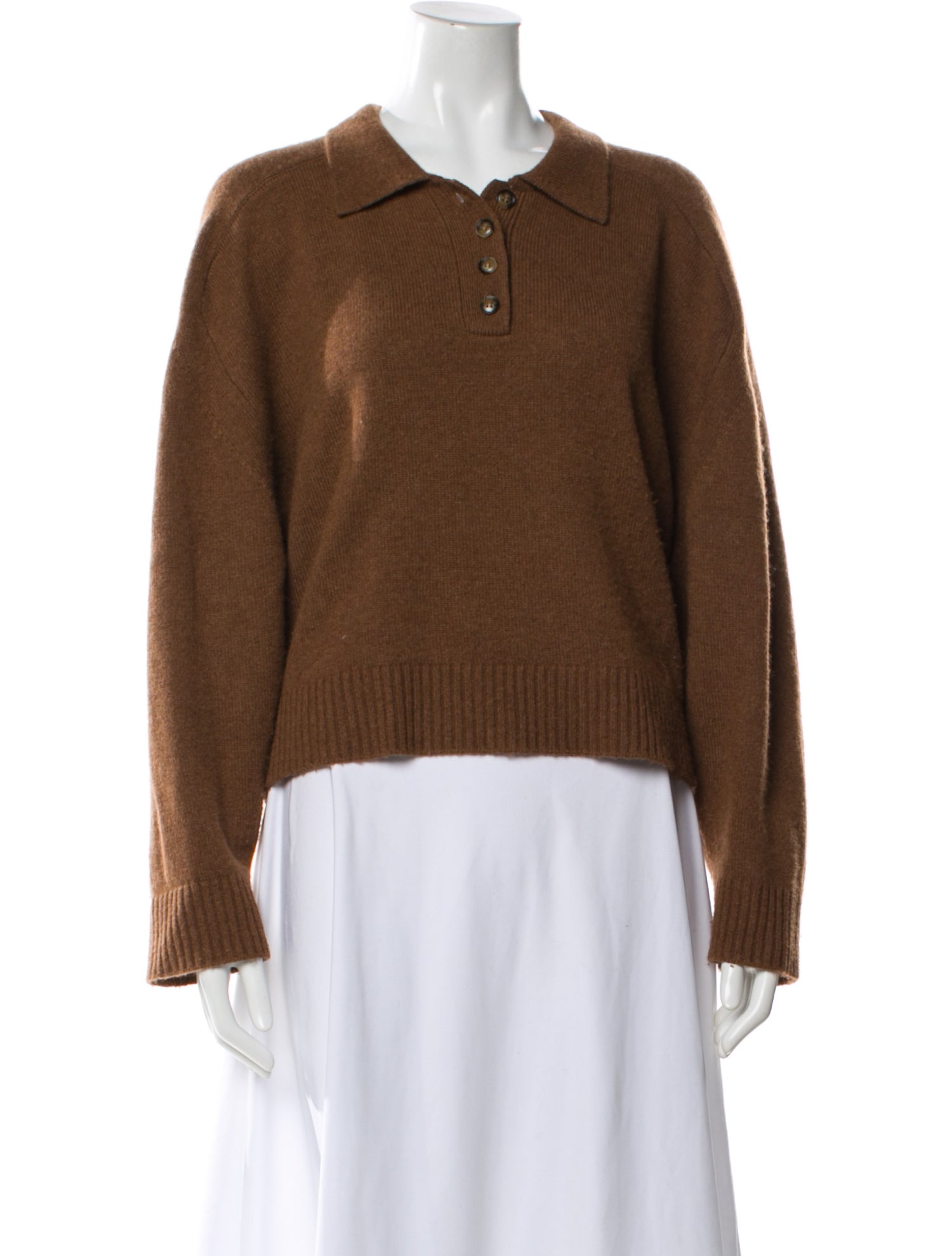 Loulou Studio Cashmere Crew Neck Sweater