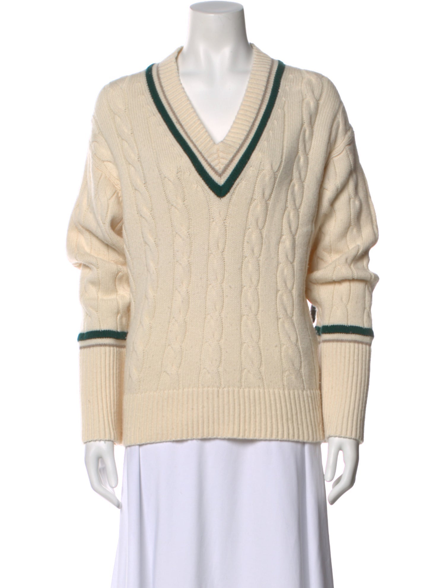 Loulou Studio Wool Striped Sweater