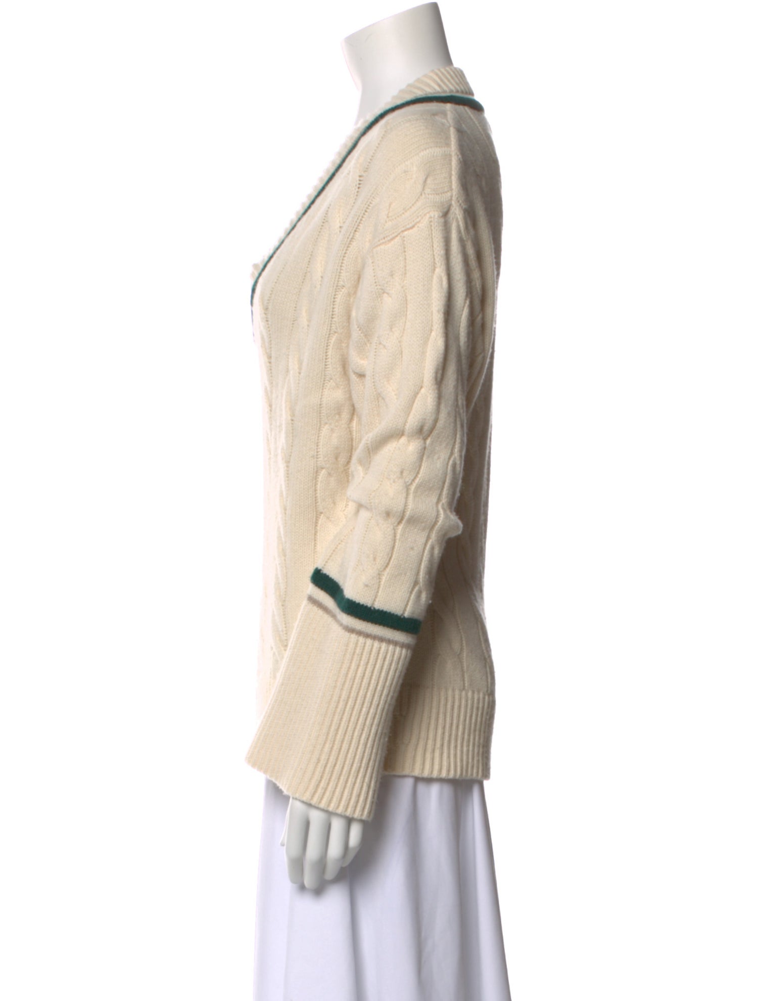 Loulou Studio Wool Striped Sweater