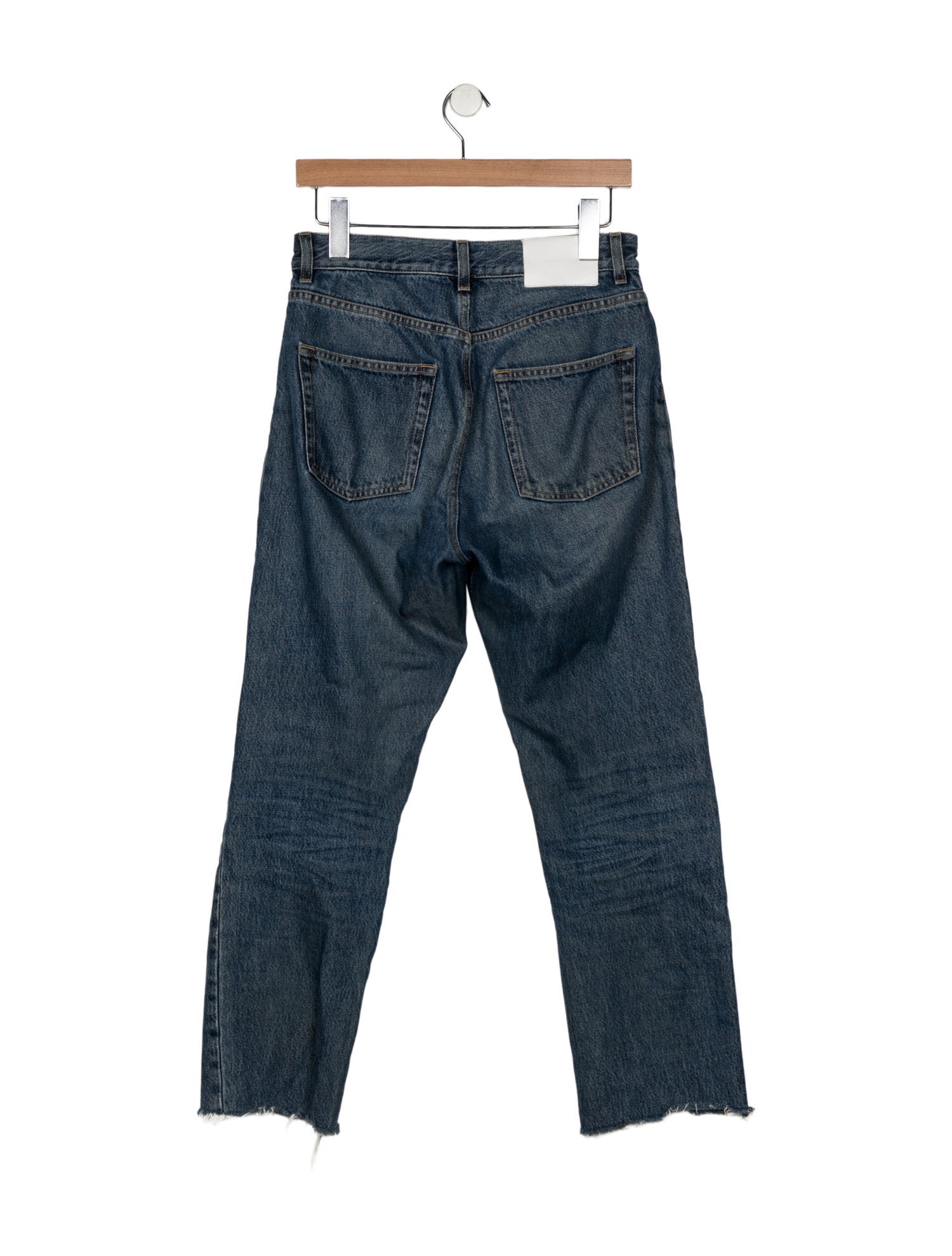 Loulou Studio High-Rise Straight Leg Jeans