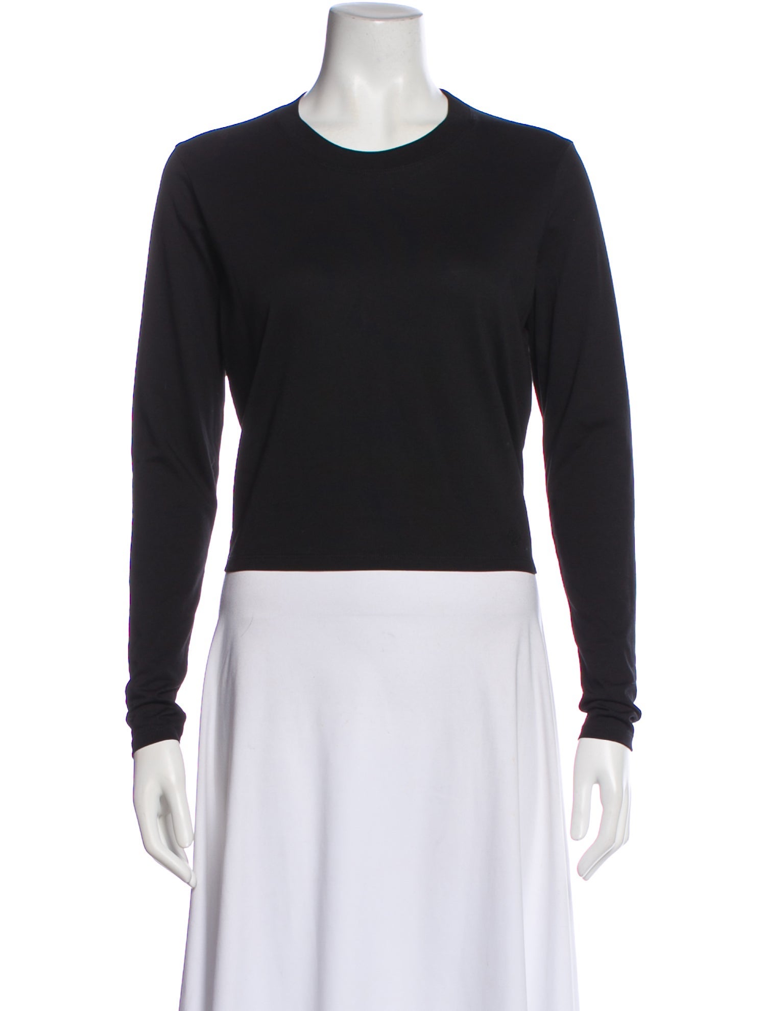 Loulou Studio Crew Neck Long Sleeve Top