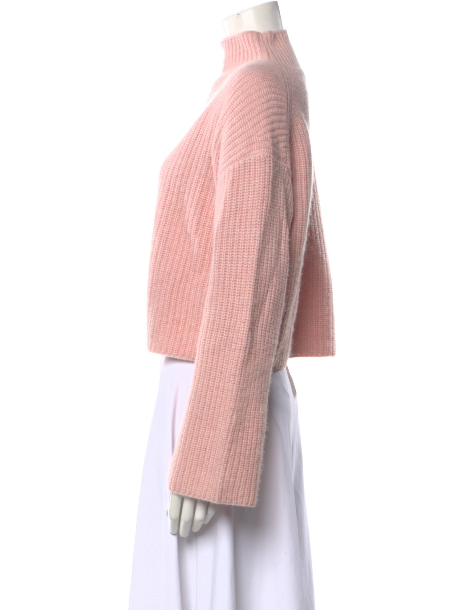 Loulou Studio Cashmere Mock Neck Sweater