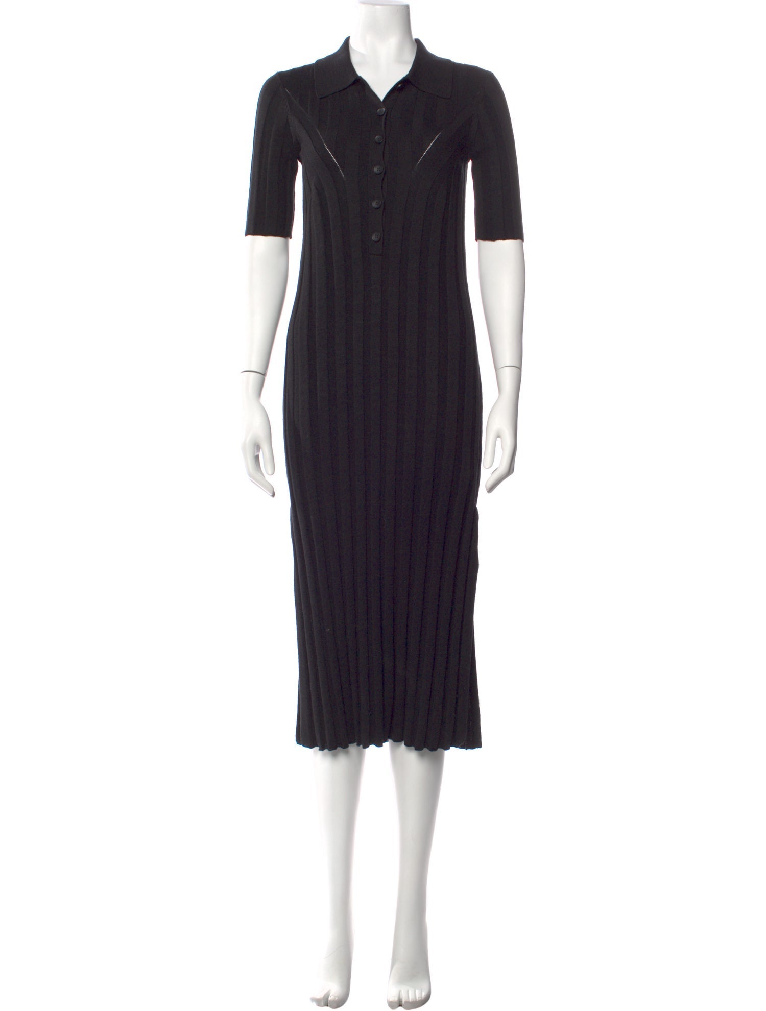 Loulou Studio Striped Midi Length Dress