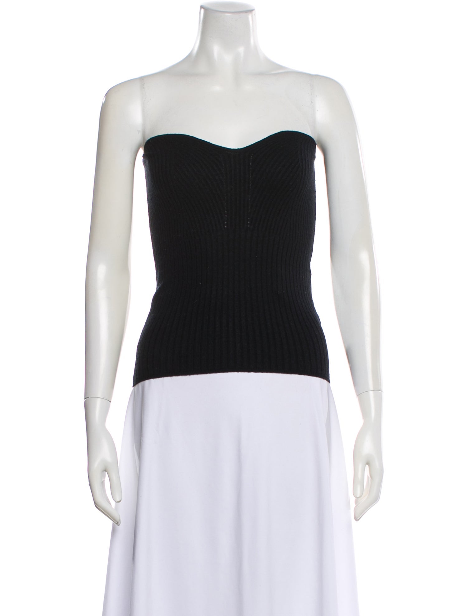 Loulou Studio Wool Strapless Top