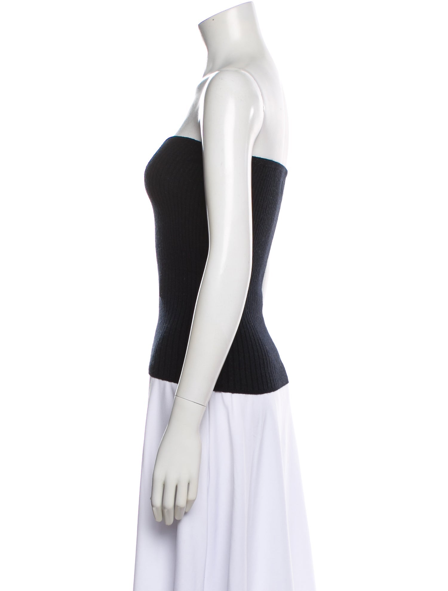 Loulou Studio Wool Strapless Top