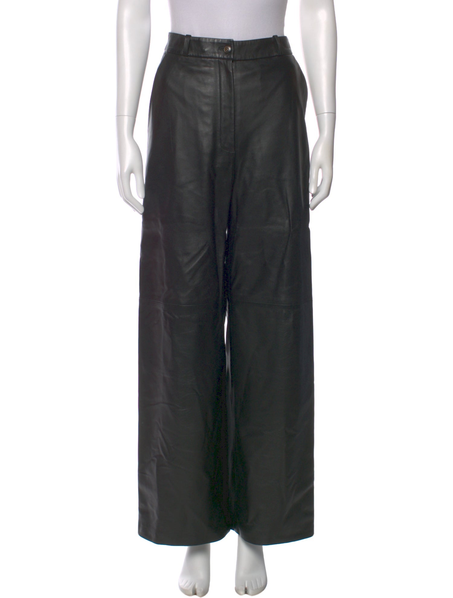 Loulou Studio Lambskin Wide Leg Pants