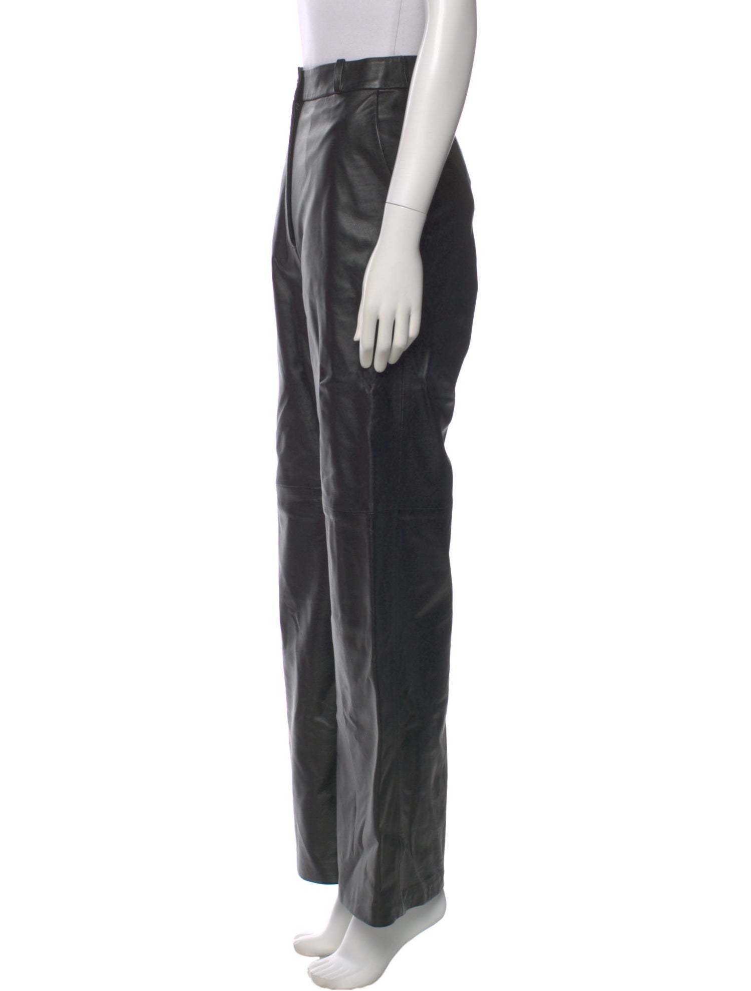 Loulou Studio Lambskin Wide Leg Pants