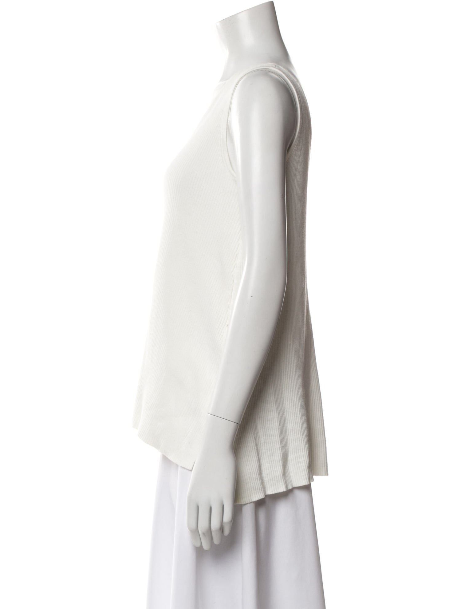 Loulou Studio V-Neck Sleeveless Top