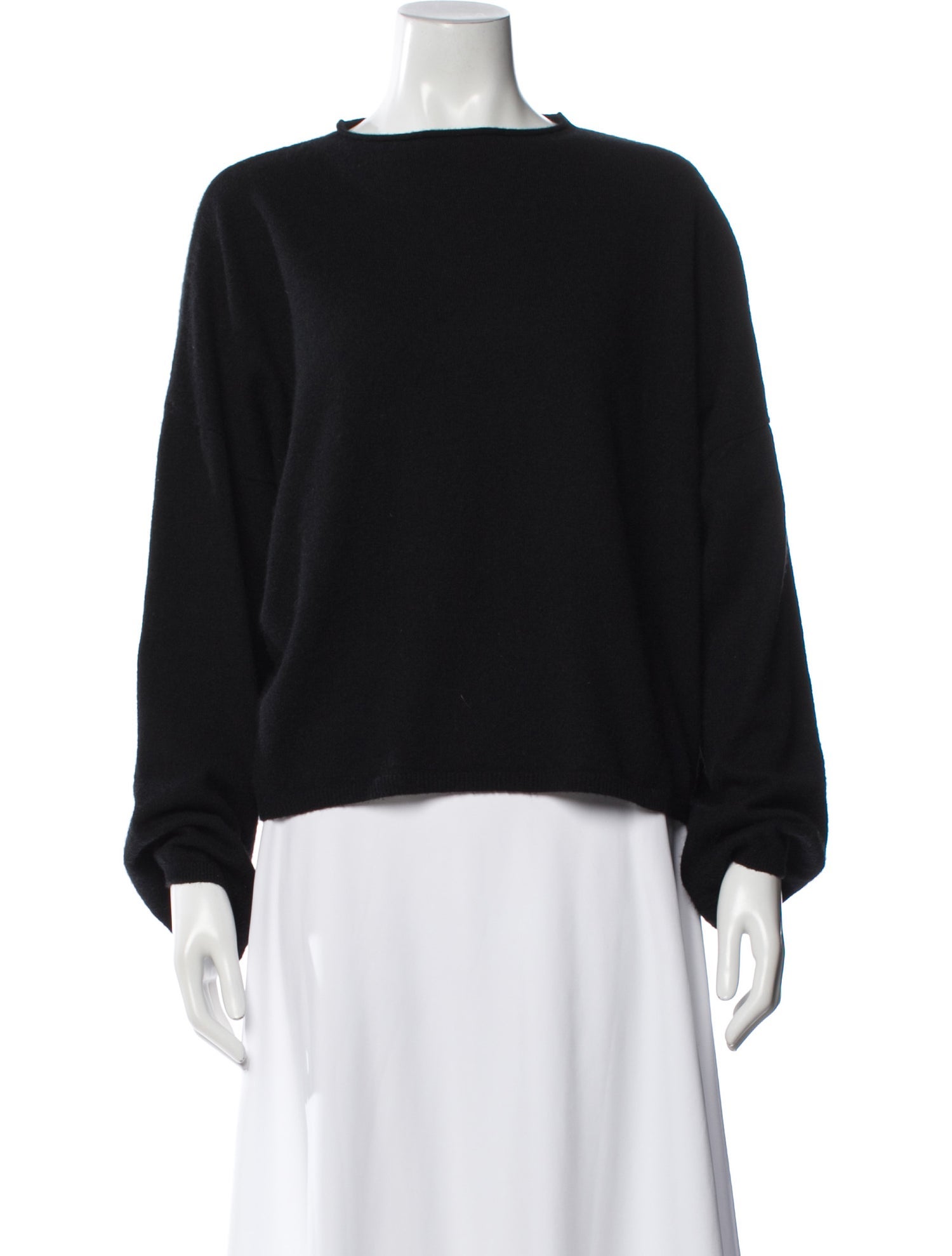 Loulou Studio Cashmere Bateau Neckline Sweater
