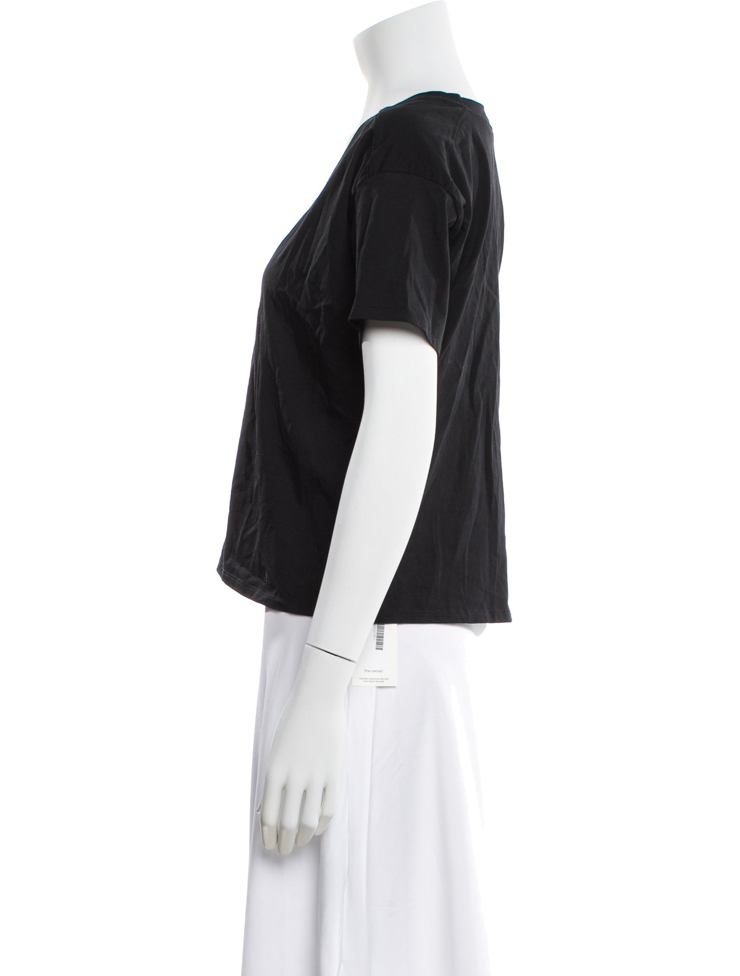 Loulou Studio Supima Cotton V-Neck T-Shirt