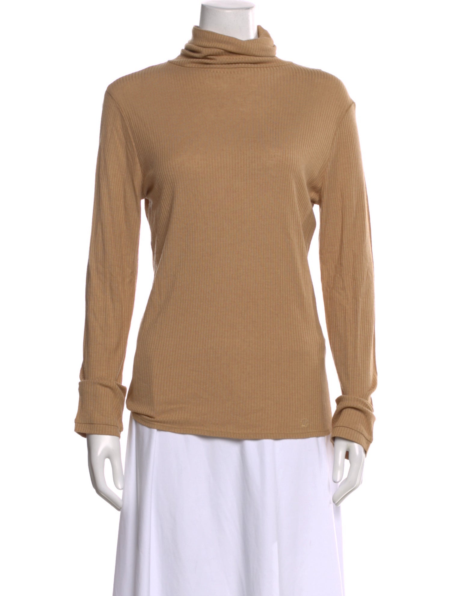 Loulou Studio Turtleneck Long Sleeve Top