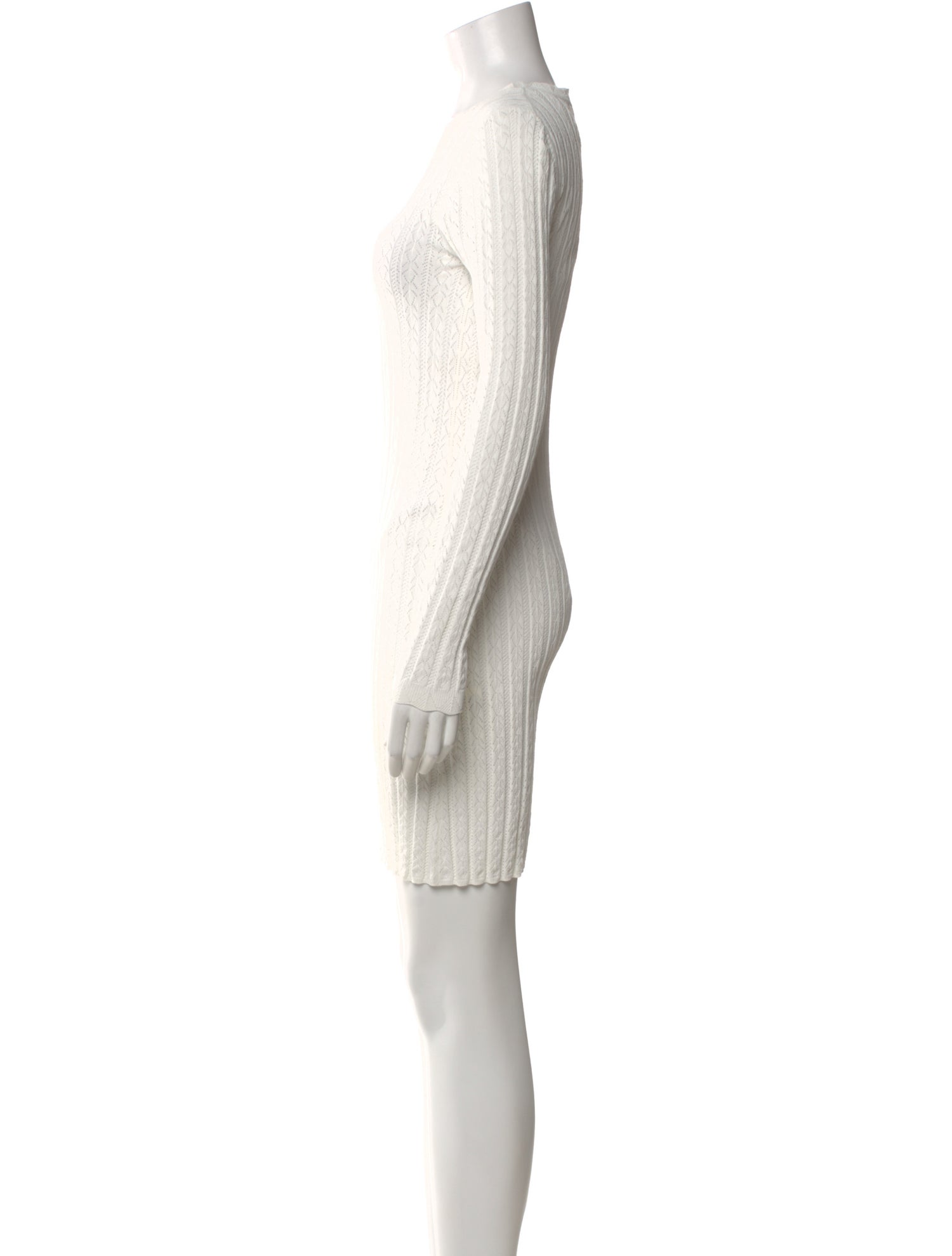 Loulou Studio Scoop Neck Mini Dress