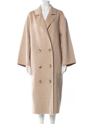 Pre-owned Loulou Studio Wool Coat In Neutral