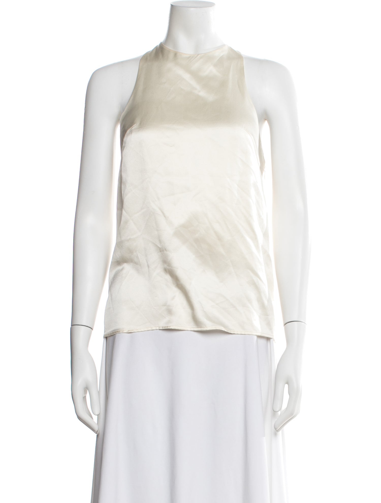 Loulou Studio Silk Sleeveless Top