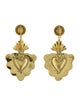 LOVA by VL Bead Heart Drop Earrings