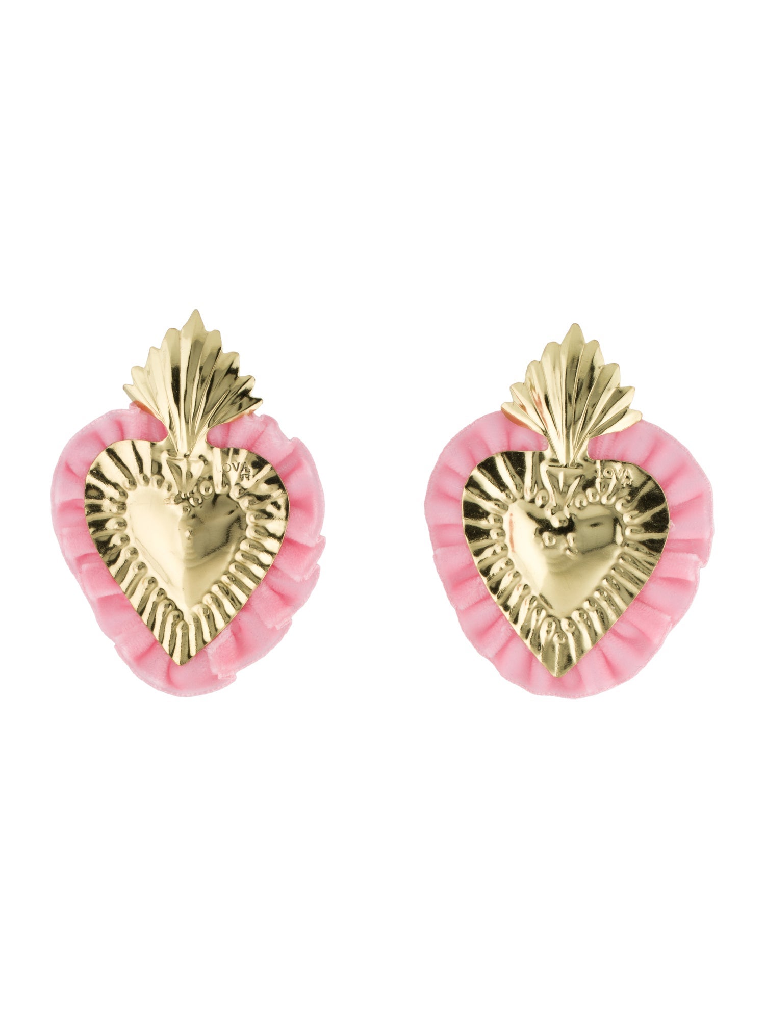 LOVA by VL Velvet Heart Earrings