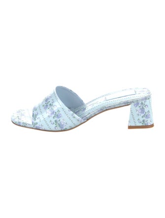 Loveshackfancy X Larroude Patent Leather Slides