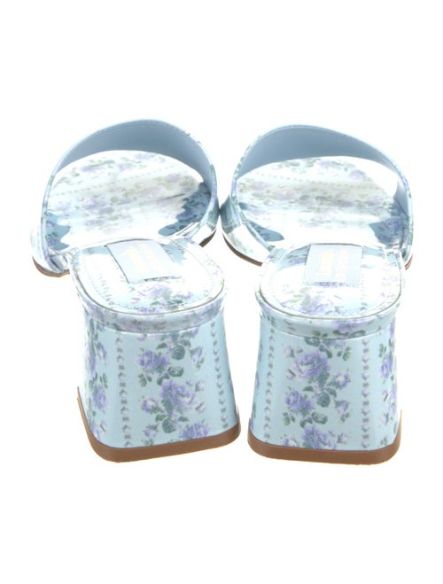 Loveshackfancy X Larroude Patent Leather Slides