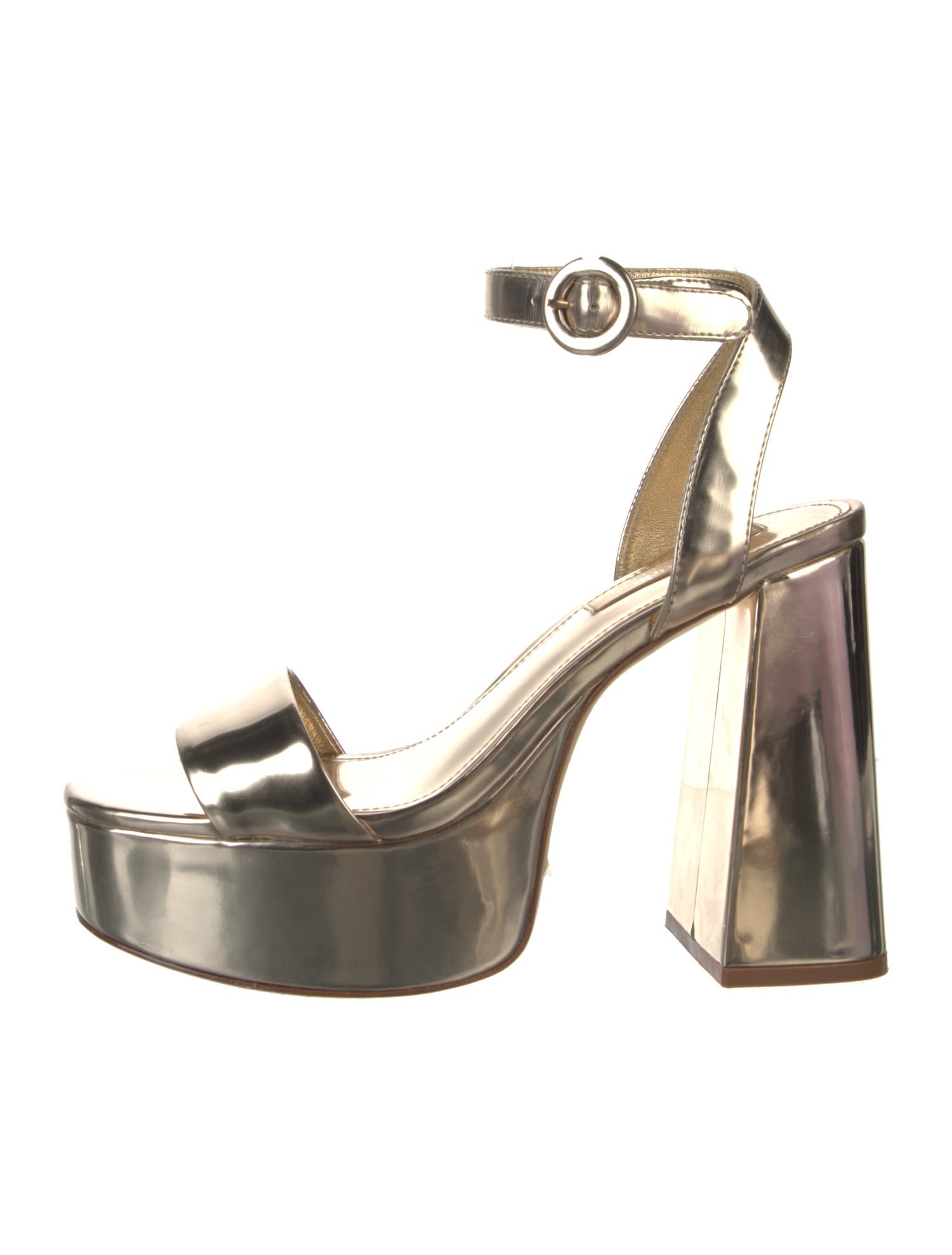 Loveshackfancy X Larroude Patent Leather Sandals