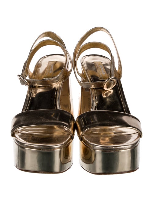Loveshackfancy X Larroude Patent Leather Sandals