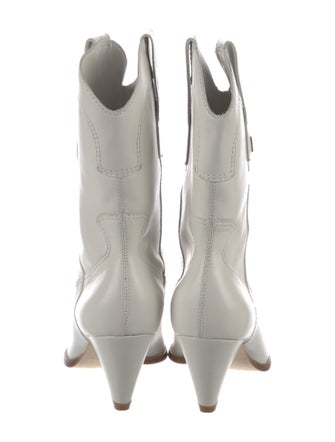 Loveshackfancy X Larroude Leather Western Boots