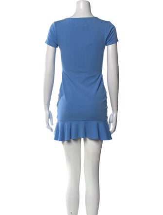 Lovers + Friends Bateau Neckline Mini Dress