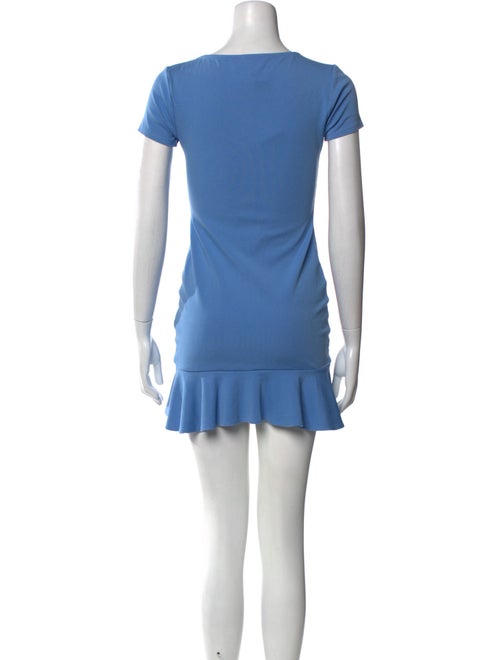 Lovers + Friends Bateau Neckline Mini Dress